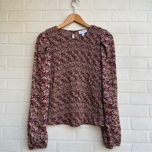 Evereve Floral Smocked Margaret Women's Top